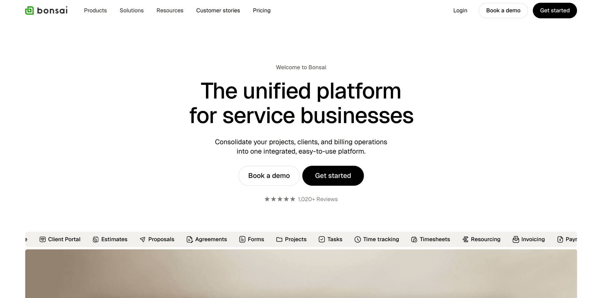 Bonsai Website