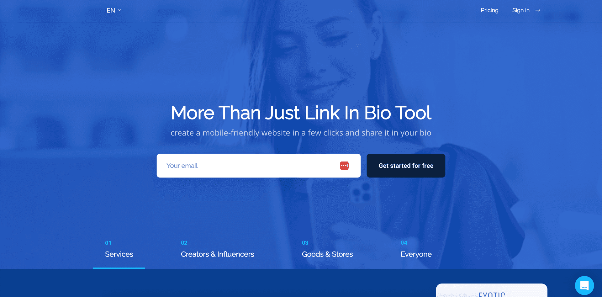 Taplink Website