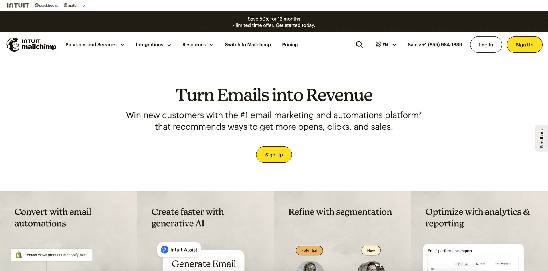 Mailchimp Website