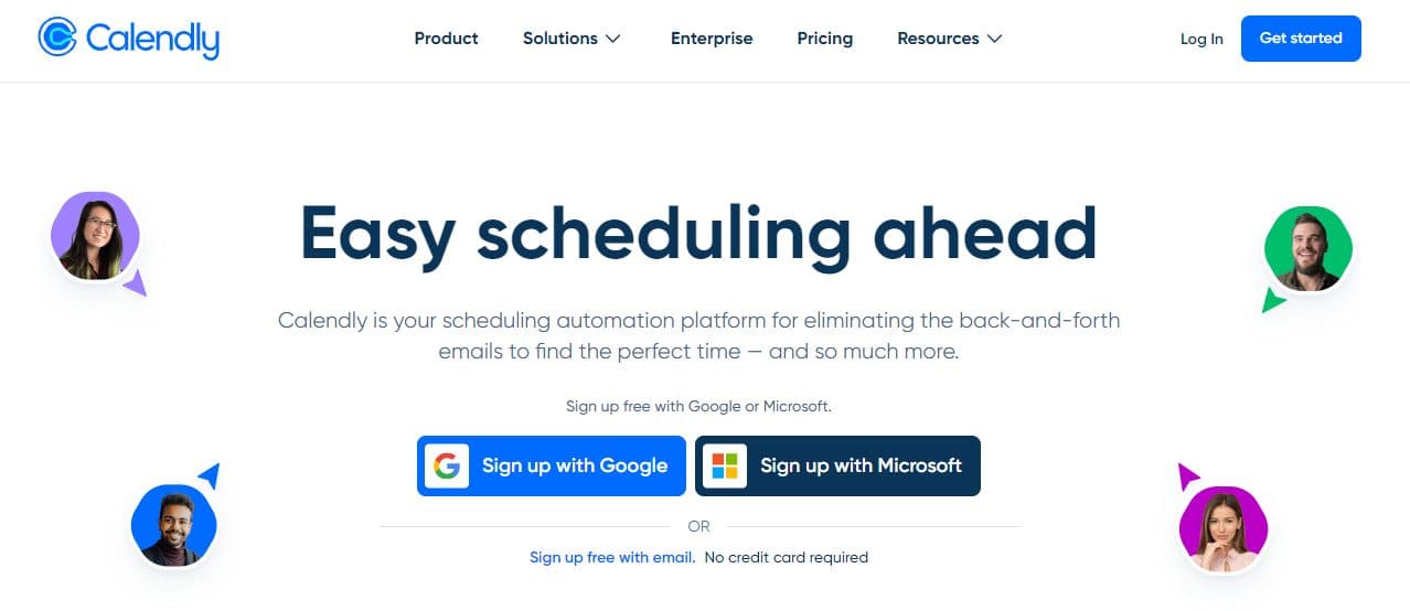 Calendly Website