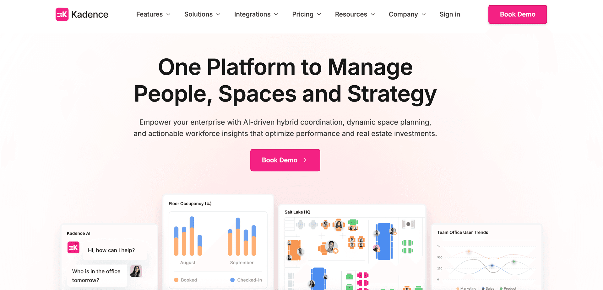 Kadence Website