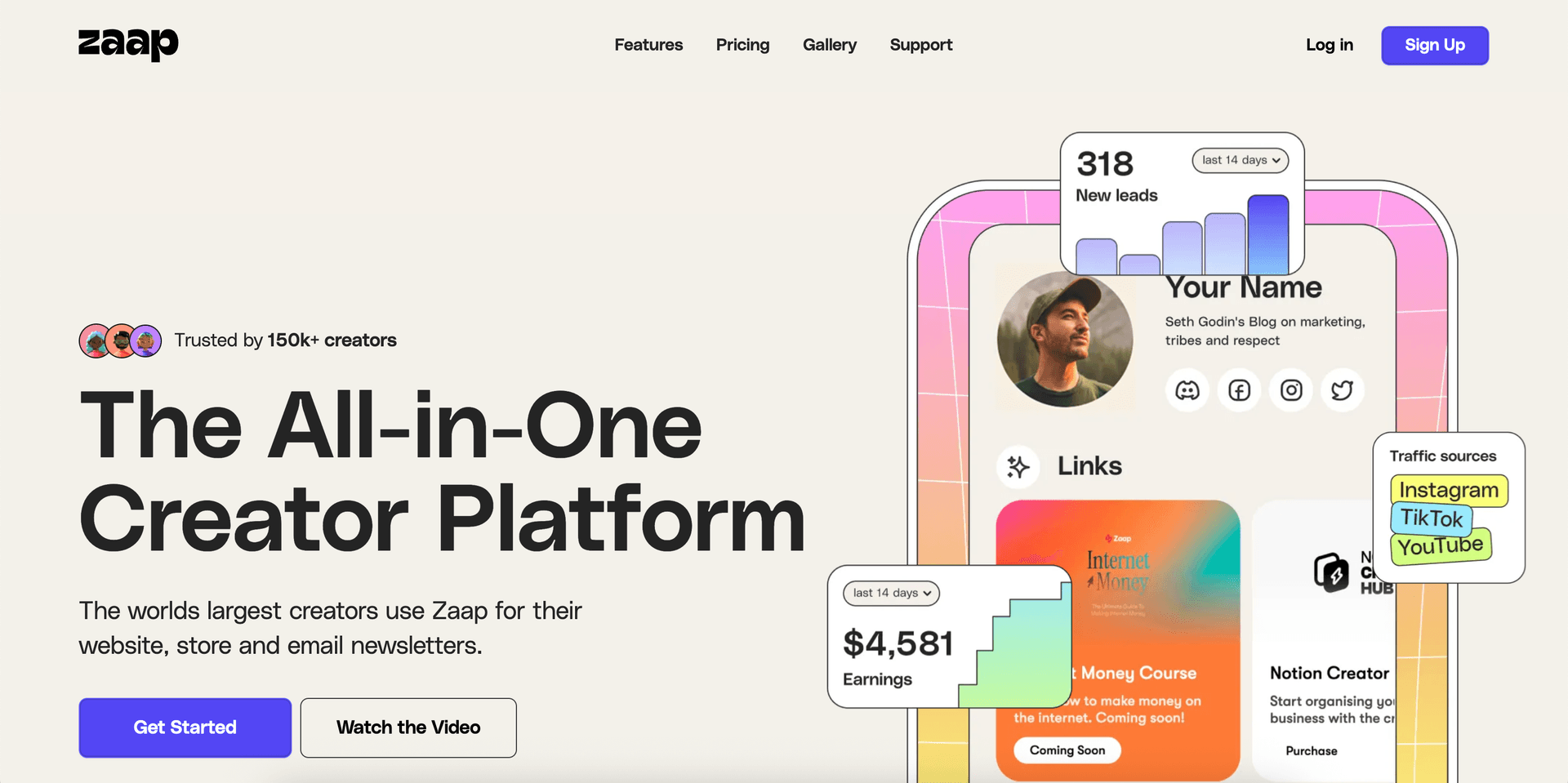 Zaap Website