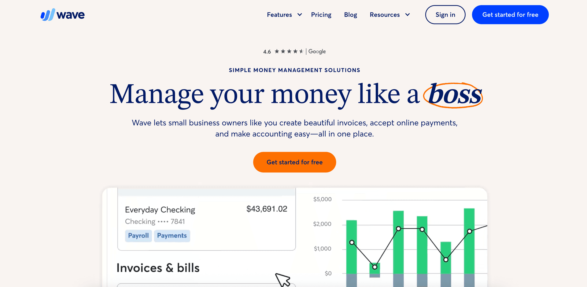 Wave website