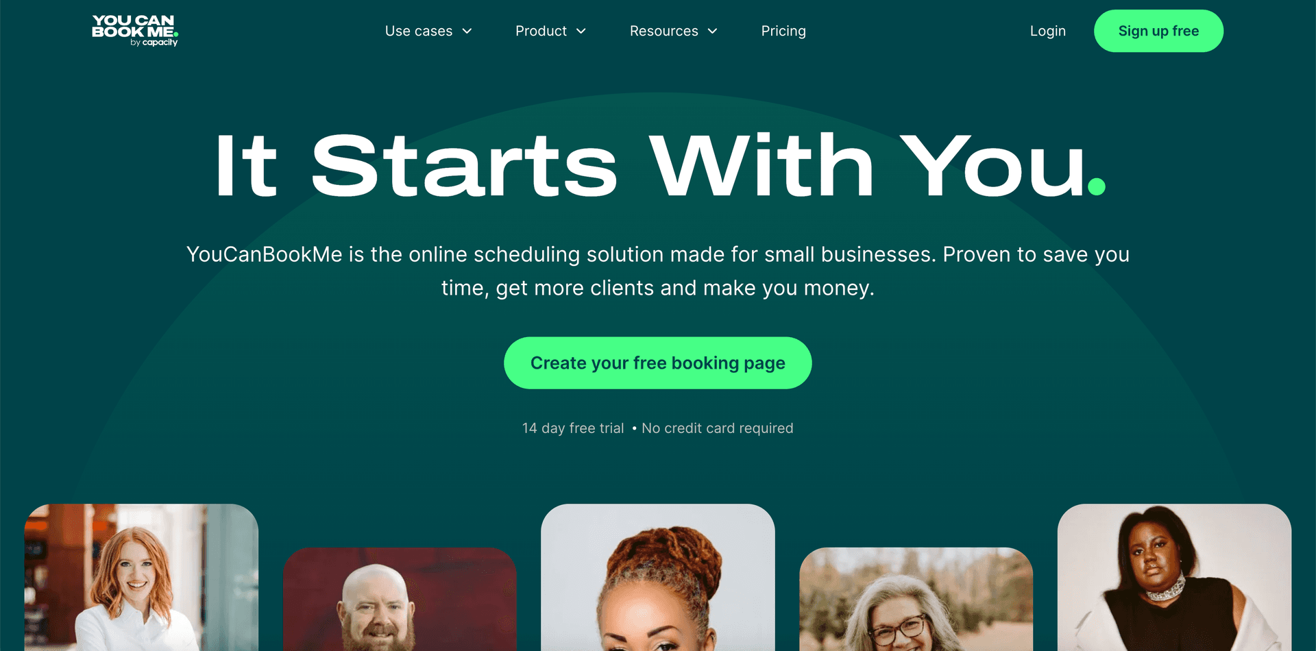 YouCanBookMe Website