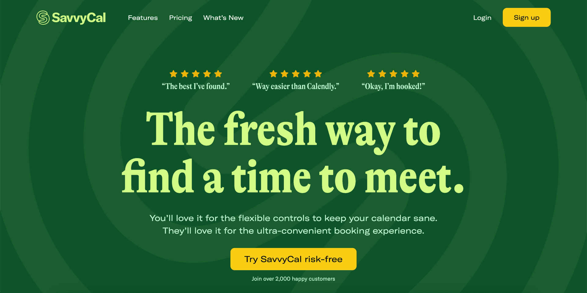 SavvyCal Website